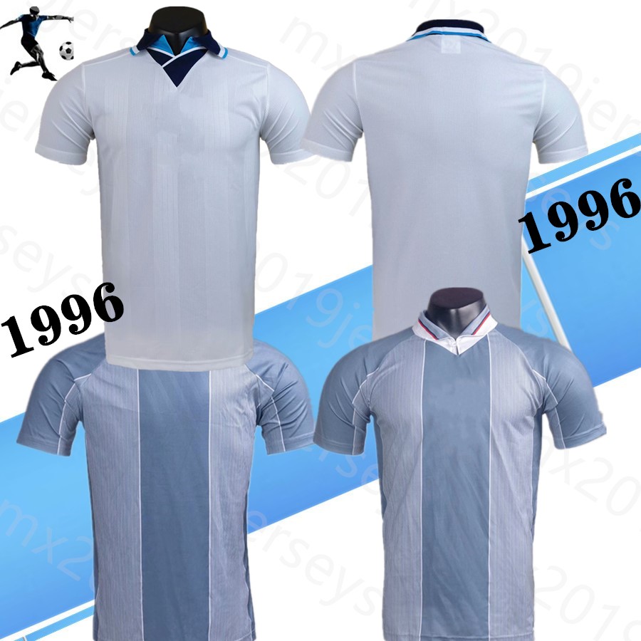

1996 Engla N Home Shirt White Retro Soccer Jerseys away Thompson #7 95 96 D Classic football Shirts, 96 home