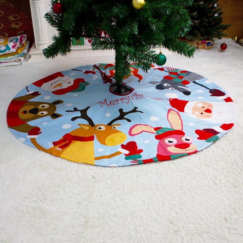 

Xmas Party Home Holiday Decoration Tree Base Floor Mat New Year Xmas Decoration Festival Carpets Holiday Ornament
