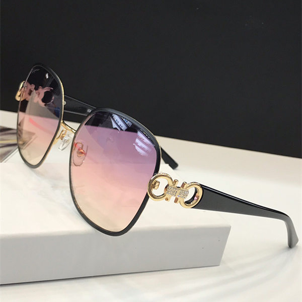 

The newest popular fashion sunglasses 100S Butterfly metal frame simple atmosphere ladies style glasses top quality uv400 protection eyewear, White;black