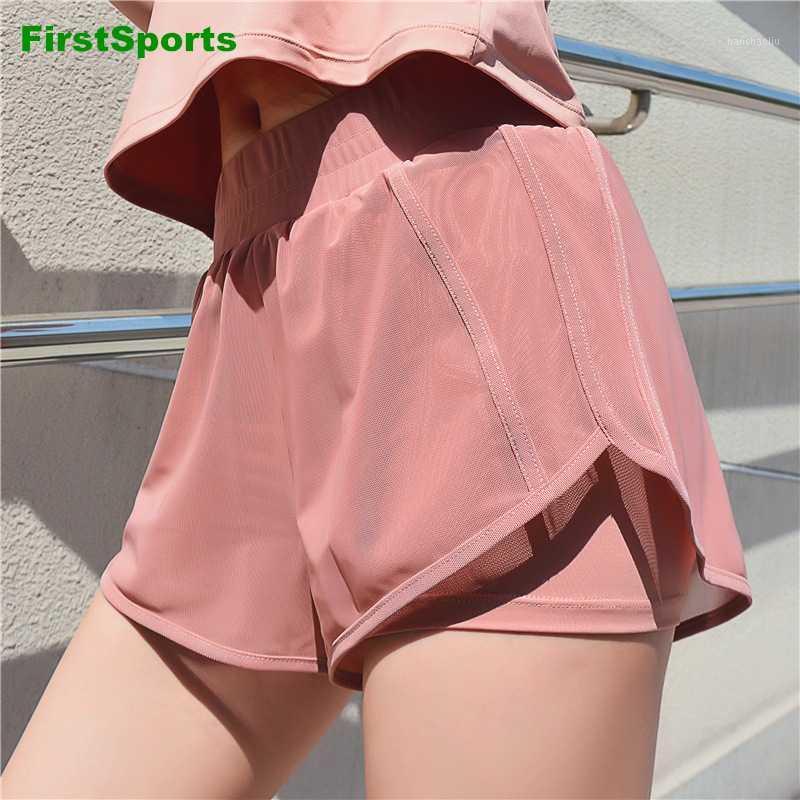 

Sports Running Shorts 2 In 1 Womens Mesh Marathon Quick Dry Shorts Fitness Training Exercise Jogging Gym Yoga with Liner1, Purple