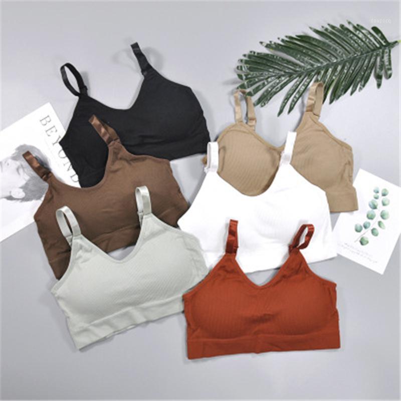 

Women Sports Bra Underwear Gym Tops Quick Dry Solid Yoga Bra For Fiteness Running Sportswear  Pad Ladies Sexy1