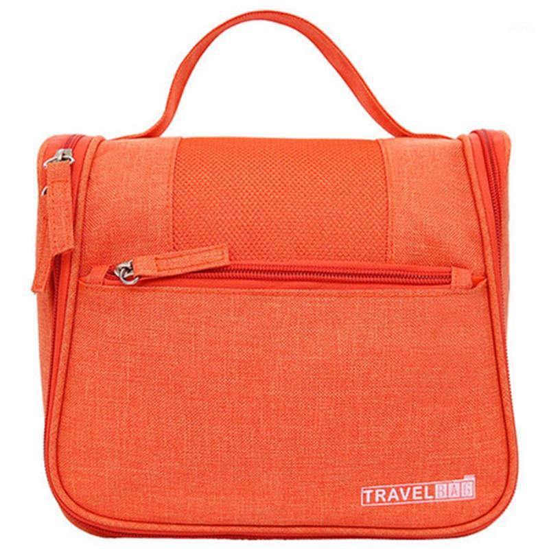 

Vanity Women Men Toilet Toiletry Kit Cosmetic Makeup Make Up Bag Case for Travel Organizer Pouch1, Red