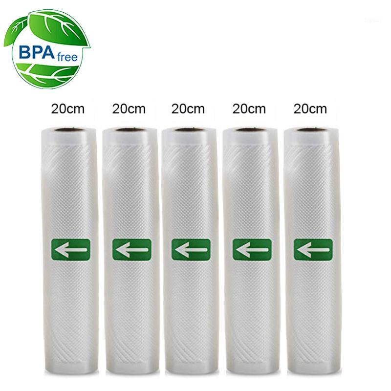 

Household Vacuum Packing Bag For Vacuum Sealer Storage bags Fresh Long Keeping 12/15/20/25/28cm*500cm 5 Roll1