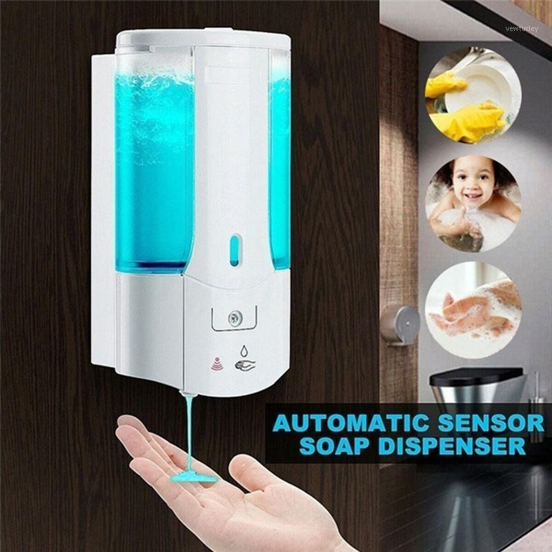 

Auto Induction Liquid Soap Dispenser 450ml Liquid Soap Dispenser Touchless Induction Hand Free Sanitizer for Bathroom Home Hotel1