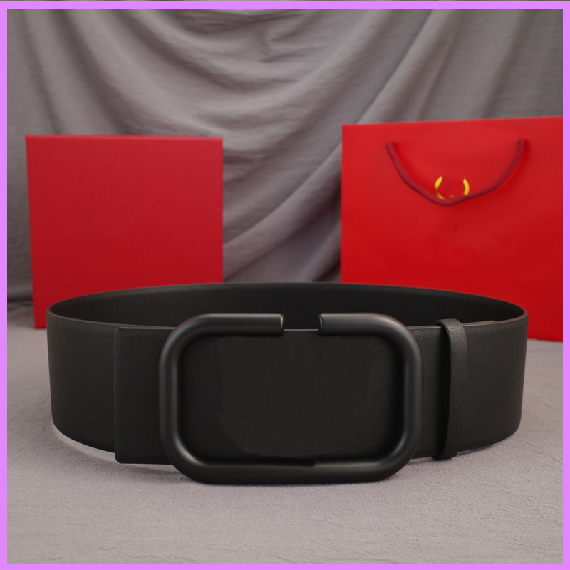 

Women New Luxurys Designers Belt Big Letter Wide Buckle Designer Belts For Women Fashion Waistband Girdle Woman Width 7.0cm G2222812F, Free