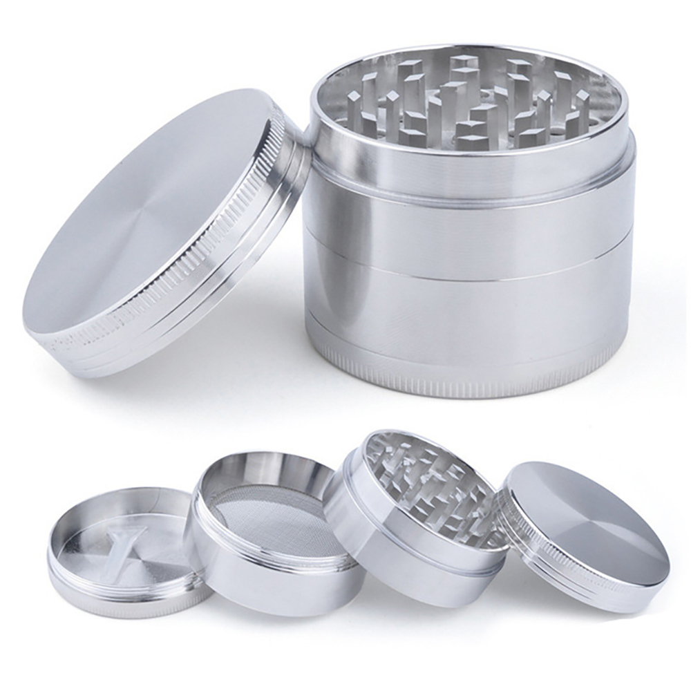 

Customize Tobacco Metal Zinc Alloy Grinders Smoking Tools Chromium Crusher Dia 40MM/50MM/55MM/63MM Grinder