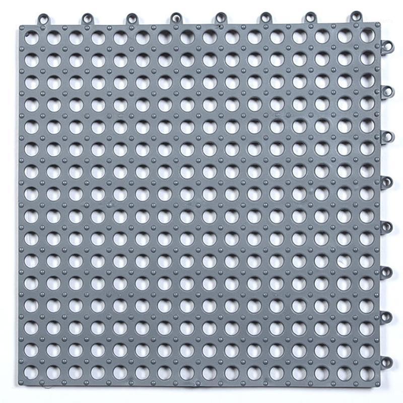 

1Pc 30*30cm Non-slip Candy Color Splicing Floor Mat Doormat Massage Rug In The Bathroom For Swimming Pool In The Hallway Rugs1, White
