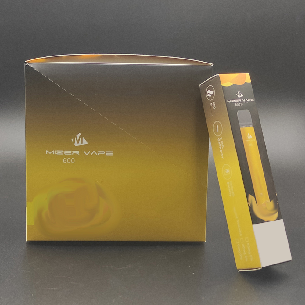 

Sample Link Good Tasty Electronic Cigarettes Mizer vape 600 Vape Pen Pod Disposable Device 550mAh Battey 2ml Pods 0% 2% 5% Nic Ship Door Todoor No customs or tax for you