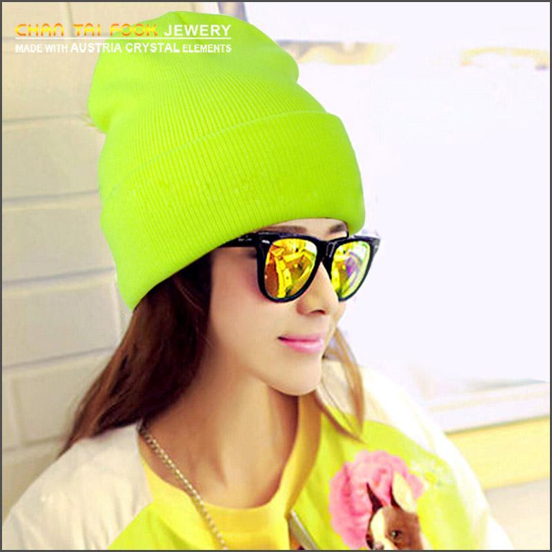 

New fashion casual autumn winter Knitting Hat cute hats for women beanies female beanie caps free shipping1