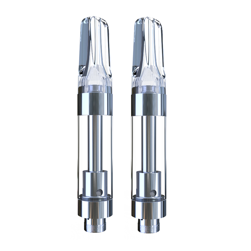 

510 Thread disposable empty ceramic cart wax atomizer vape pen cartridge promotion price 0.5ml 1ml custom logo and packaging box
