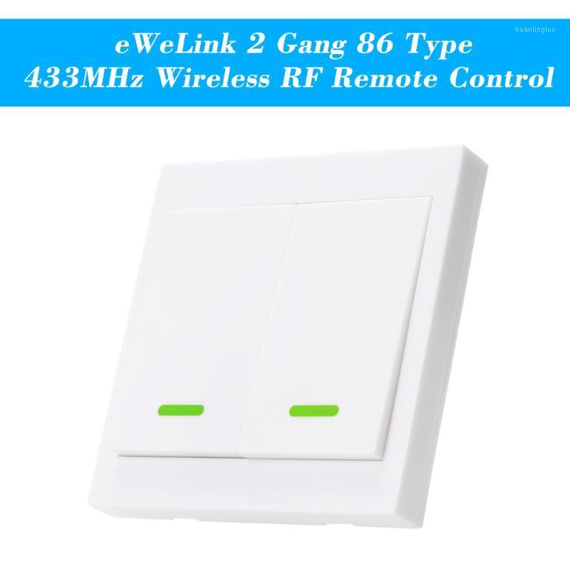 

Smart Automation Modules EWeLink Push Button Wall Light Switch Remote Controller 1/2/3 Gang 86 Type Panel Home 433MHz Wireless RF Control1