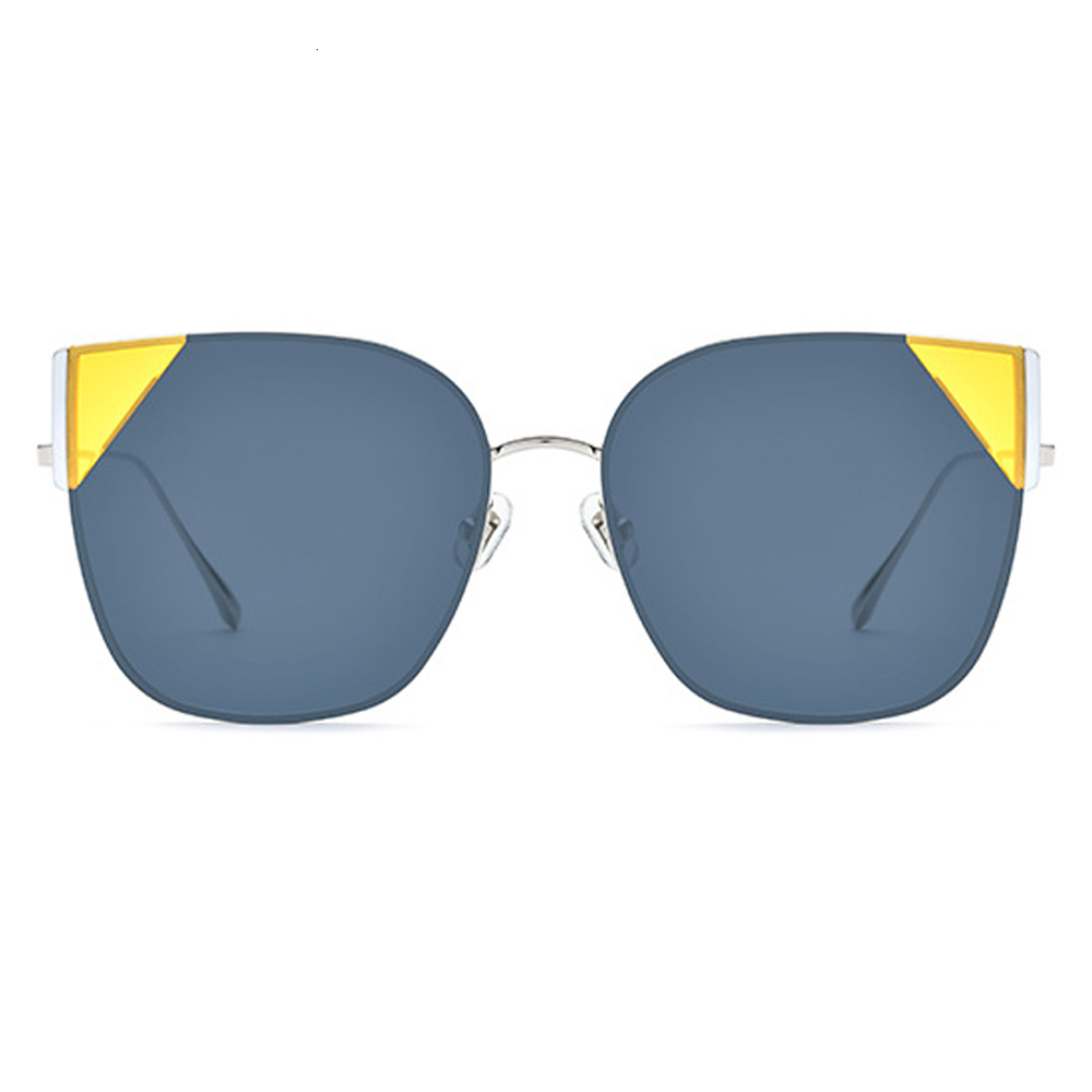 

2021 New Titanium Alloy Cat Women Sunglasses Uv400 Driving Glasses 4 Colors Come with Box 3jks