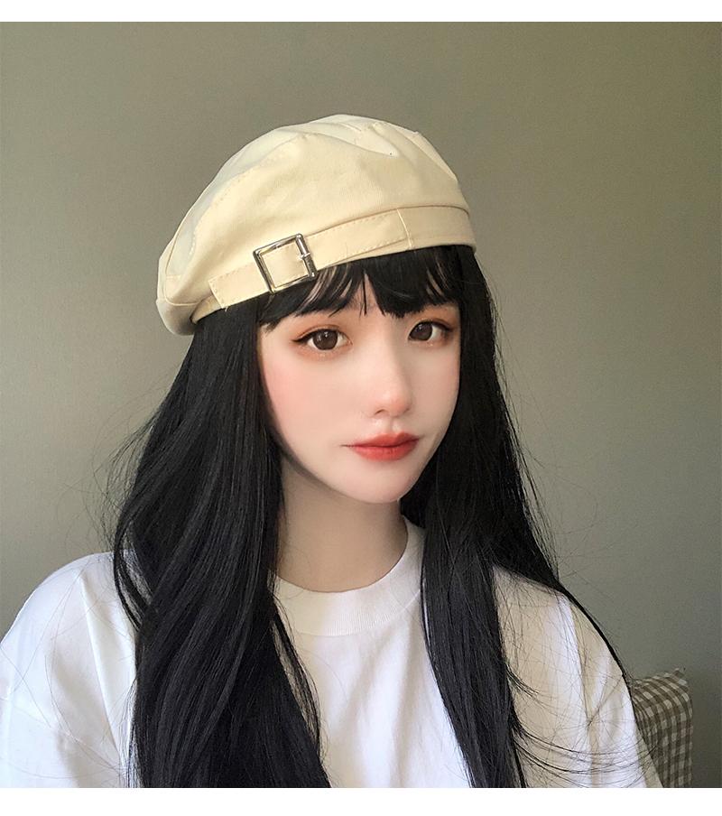

Beret Hat for Women Ladies Formal Elegent Boina Boinas Para Mujer BereFemme Luxe Hombre Boinas Baret UNIbeauty, White