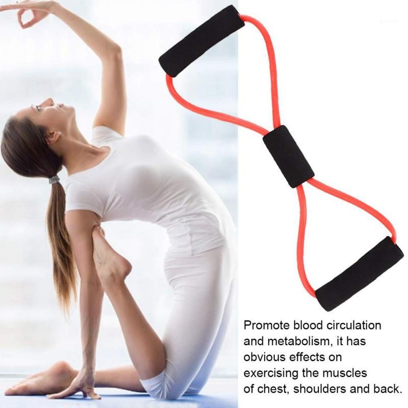 

Yoga Resistance Bands 8 Word Chest Developer Expander Rubber Latex Elastic Bands Stretch Training Fitness Exercise Equipment1