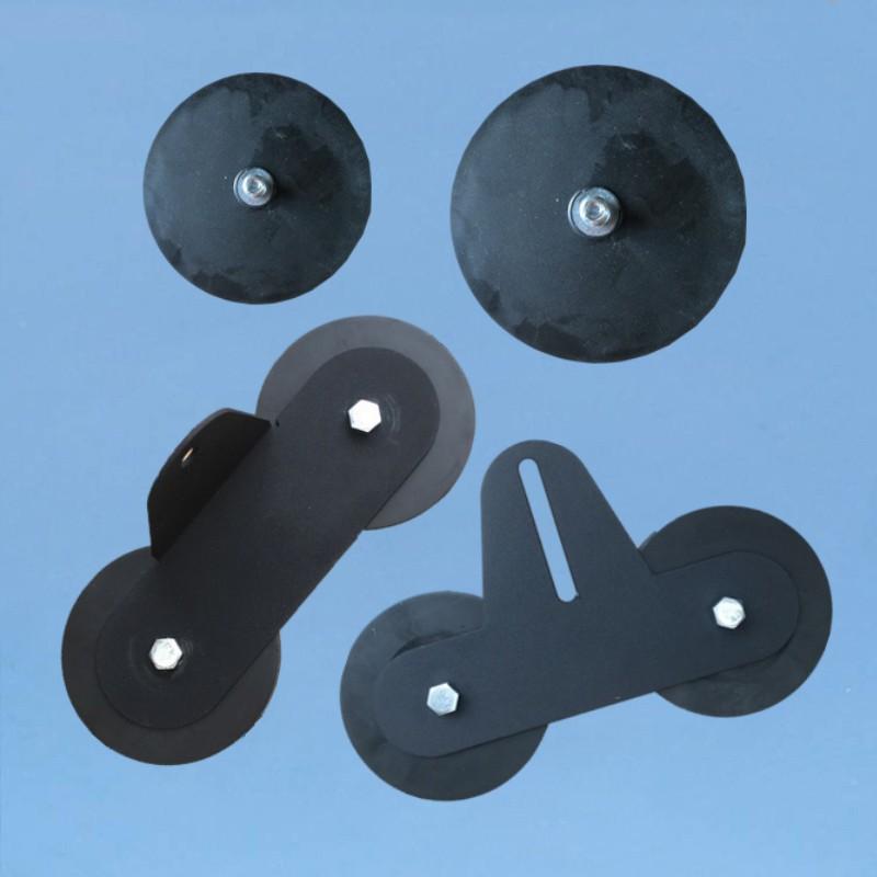 

Strong Magnet Rubberized Car led Magnet Mount base work lightbar Sucker stand Led bar light holder brackets for DVR 4x4 Offraod