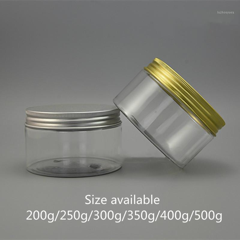 

free shipping transparent plastic jar cream gel lotion container homemade products packaging 200g 250g 300g 350g 400g 500g1