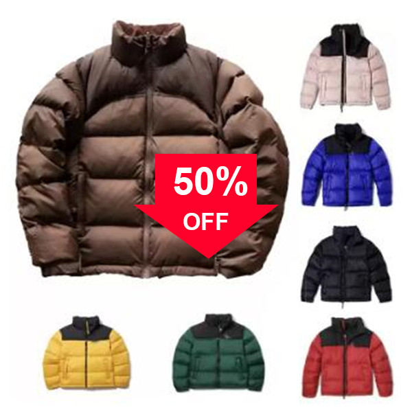 

2022 Women's Designer star puffer Brown down jackets winter Men's jacket parka coat fashion outdoor windbreaker couple thick warm, Black