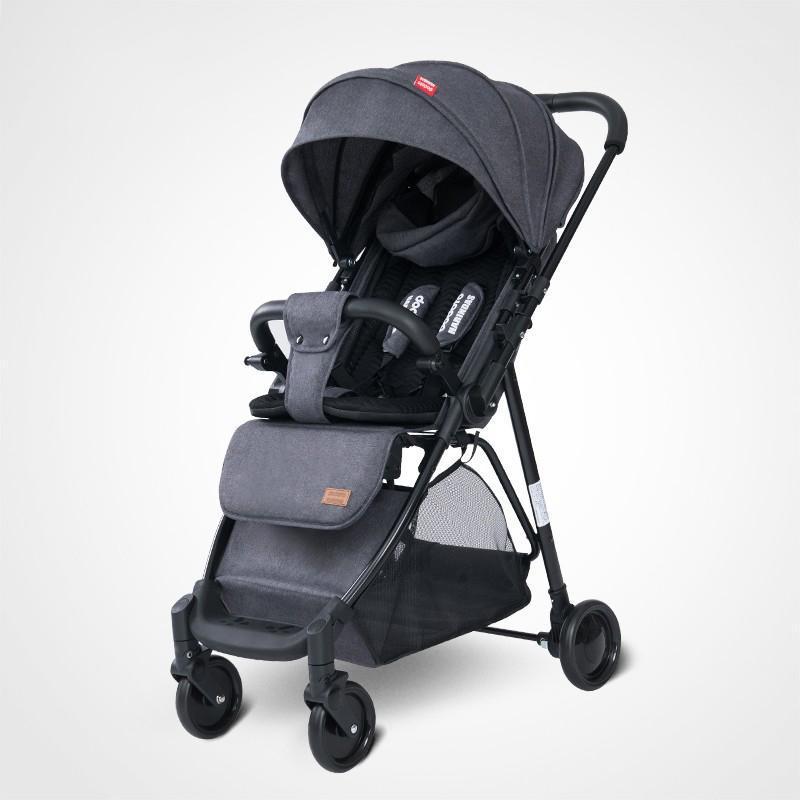 

Baby Stroller High Landscape Sitting Lying Reversing Lightweight One-Click Folding Two-Way Child Baby Umbrella Car BB Trolley1