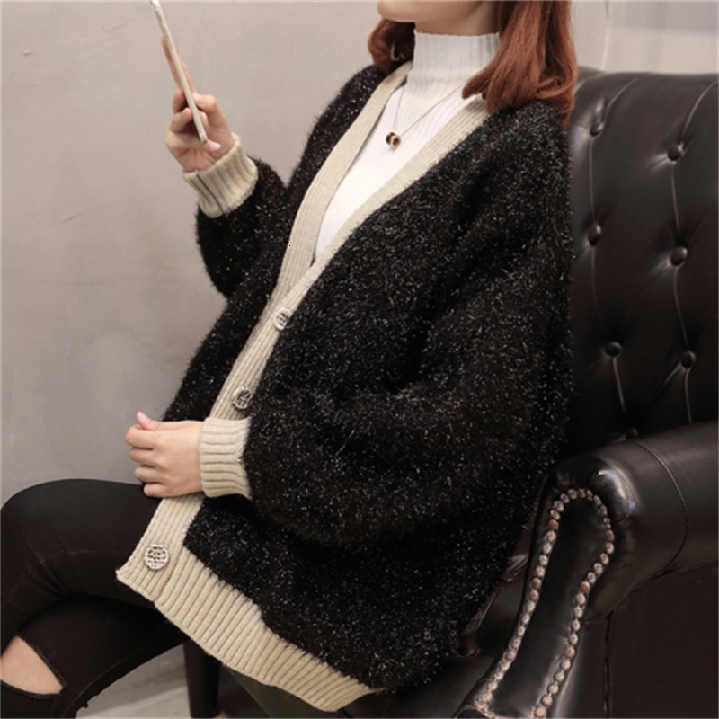 

Women's Knitting Coat Long Sleeve Ladys Unique Neck Breasted O02d, Games