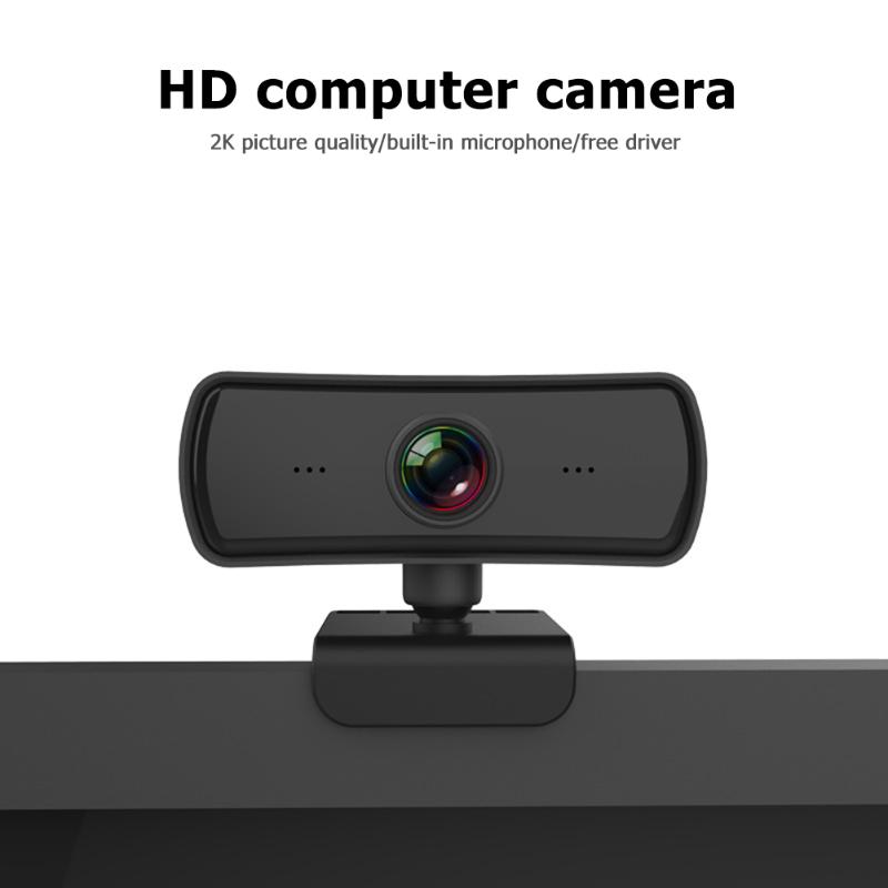 

New Laptop Desktop Computer Accessory 2MP 1080P HD USB Webcam with Microphone for Video Conference Live Streaming PC Universal