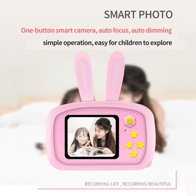 

Children Camera HD Digital Camera Cute Cartoon Kids Toys Birthday Gift Child Educational Toys For Children Girl