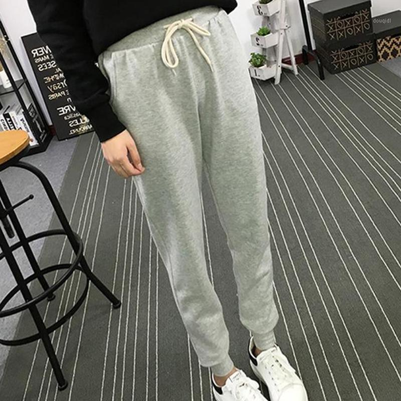 

Women Yoga Pants 2020 New Lady Sports Yoga Pants Fashion Casual Solid Long Fitness Casual Style Trousers1, Black