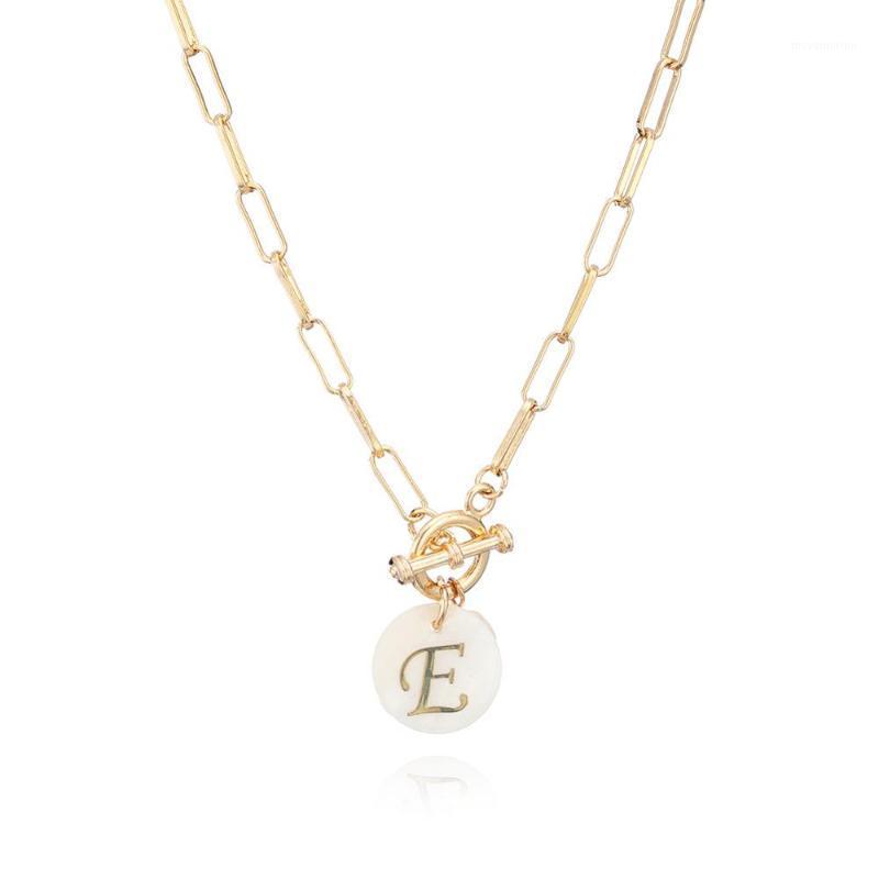 

Initial Letter Necklace Women Girls Top Quality Gold 26 Letters Charm Necklaces Pendants Copper CZ Jewelry Personal Necklace1