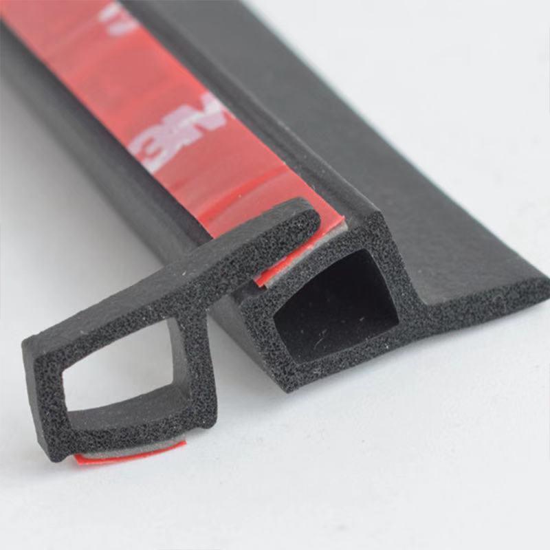 

P Type Automobile Door Rubber Seal Strip Noise Insulation Car Door Sealing Strip Weatherstrip Anti-dust Rubber Seals1