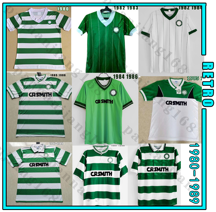 

Celtic 1980 1982 1984 1985 1986 1987 1988 1989 1990 retro soccer jersey 85 86 87 88 LARSSON SUTTON McNAMARA DALGLISH Vintage football shirts, Black;yellow