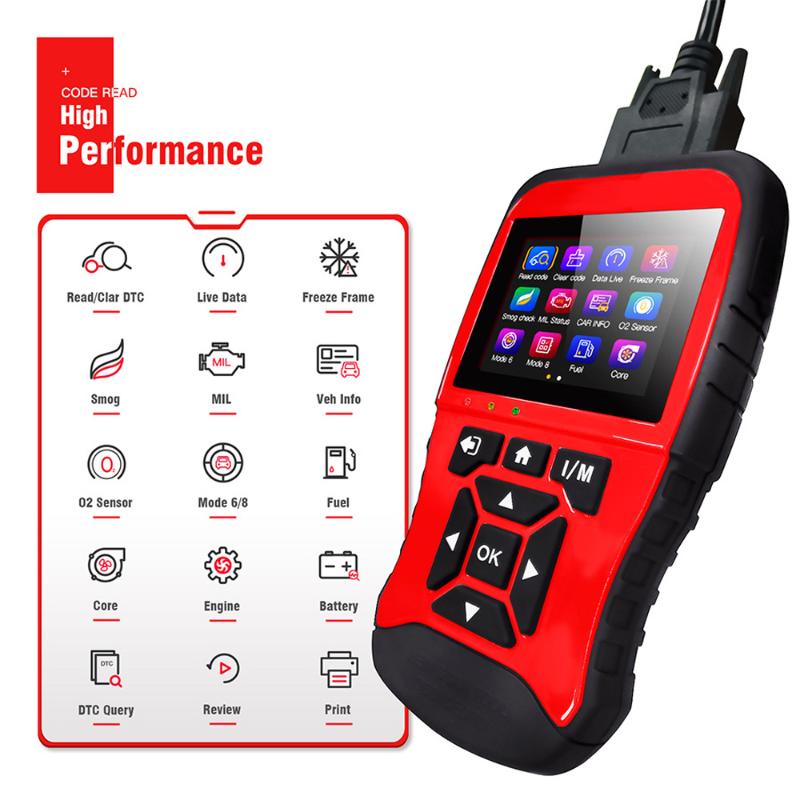 

Car Detector OBD2 Auto Detector Scanner Automobile Engine Fault Code Reader Diagnostic Scan Tools Auto Test Tool