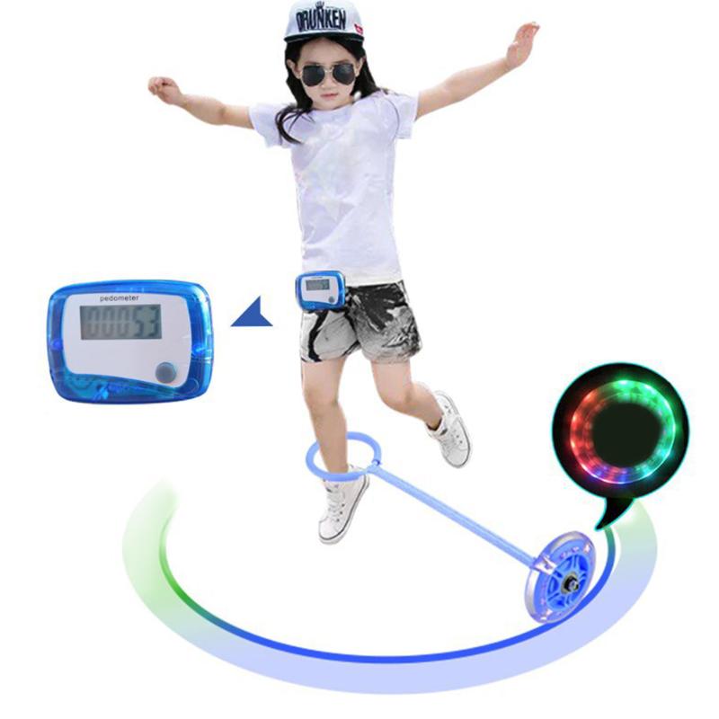 

3pcs Flash Jumping Rope Ball Kids Outdoor Sports Toy LED Children Jumping Force Reaction Training Swing Ball Child-Parent Games