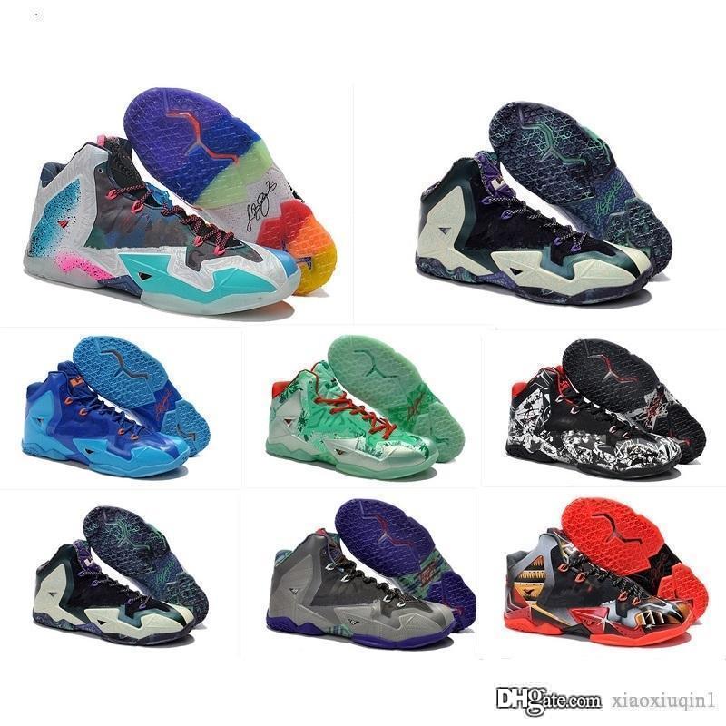 

what the Lebron 11S XI Low mens shoes for sale 11 MVP Christmas BHM Oreo Lebrons Graffiti youth sneakers james boys black white colorful boo, Color 5