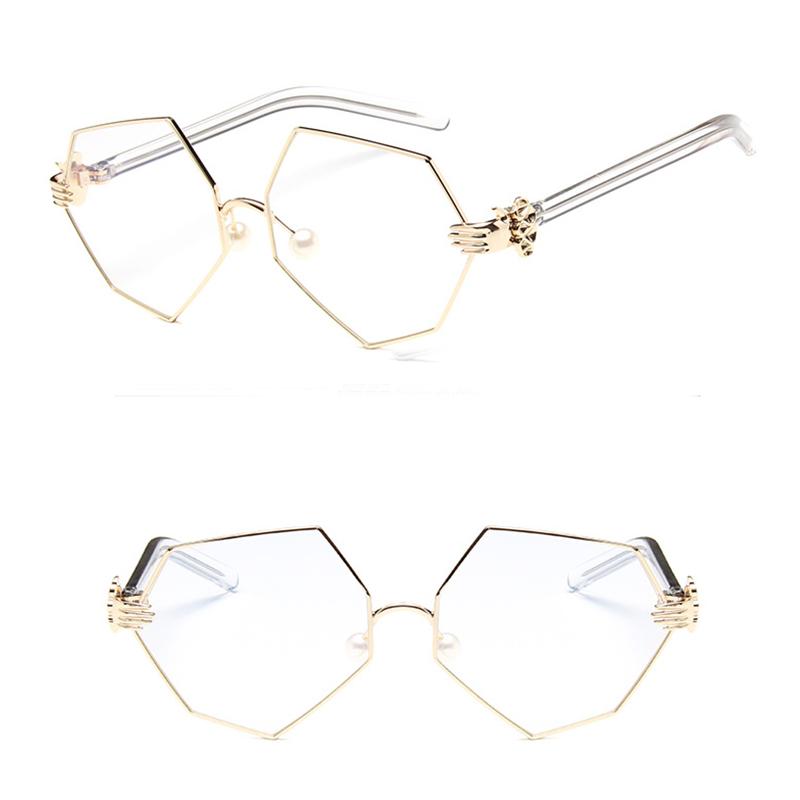 

2020 New Fashion trend Yellow tinted lenses Metal frame fashion Sunglasses frames Yellow Lens