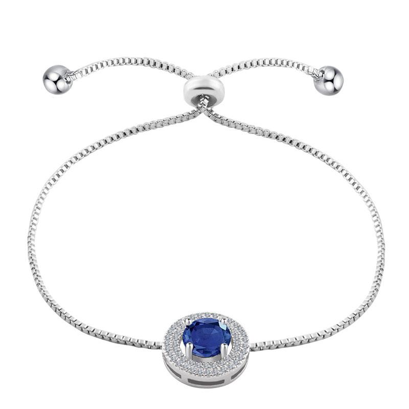 

Luxury Cubic Zirconia Bracelets Bangle For Women Top Selling Adjustable Wedding Hand Jewelry Pulsera Pulseira Mujer B72