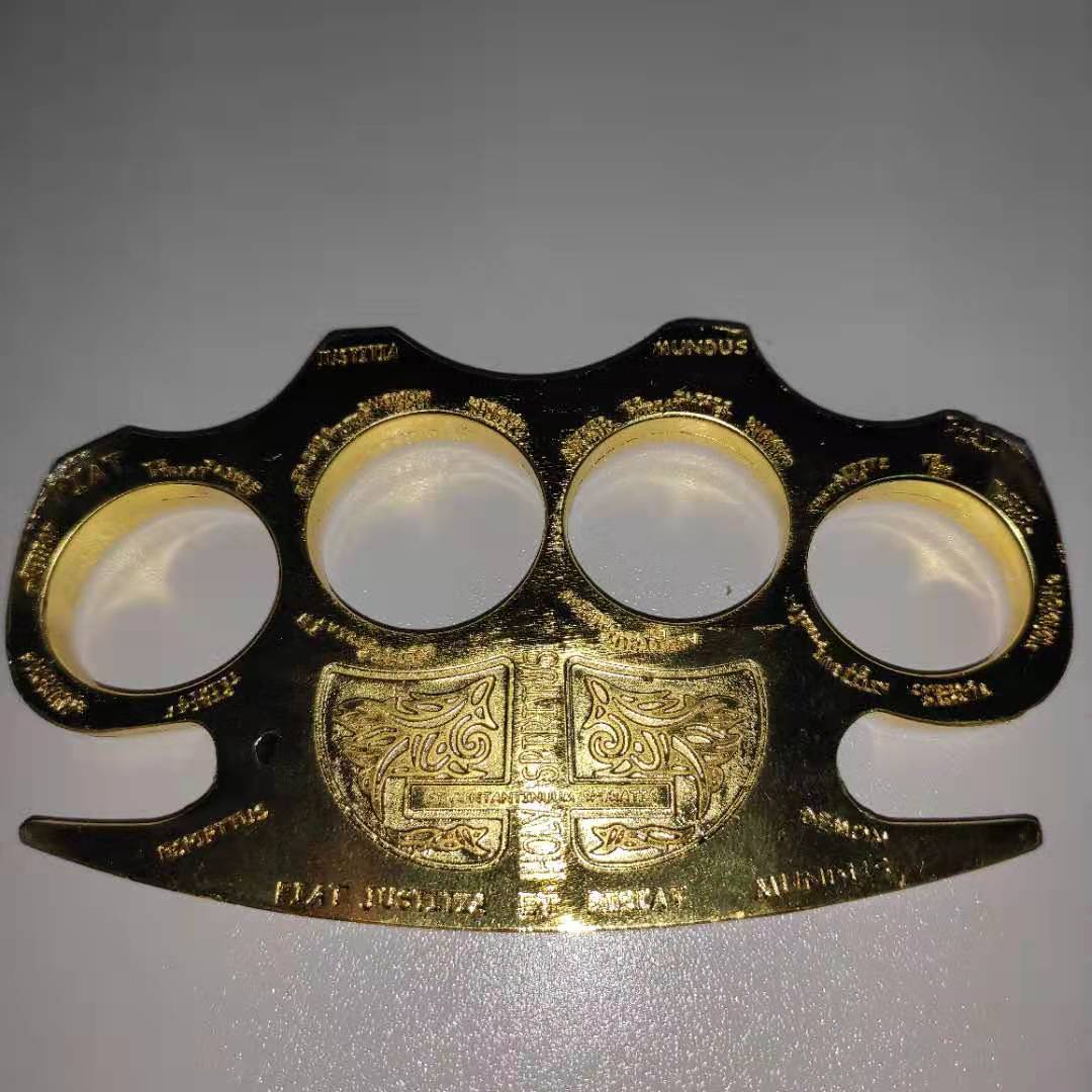 

Brand New Gilded Steel Brass Knuckle Duster Color Black Plating Silver Hand Tool Clutch Drop shipping31231