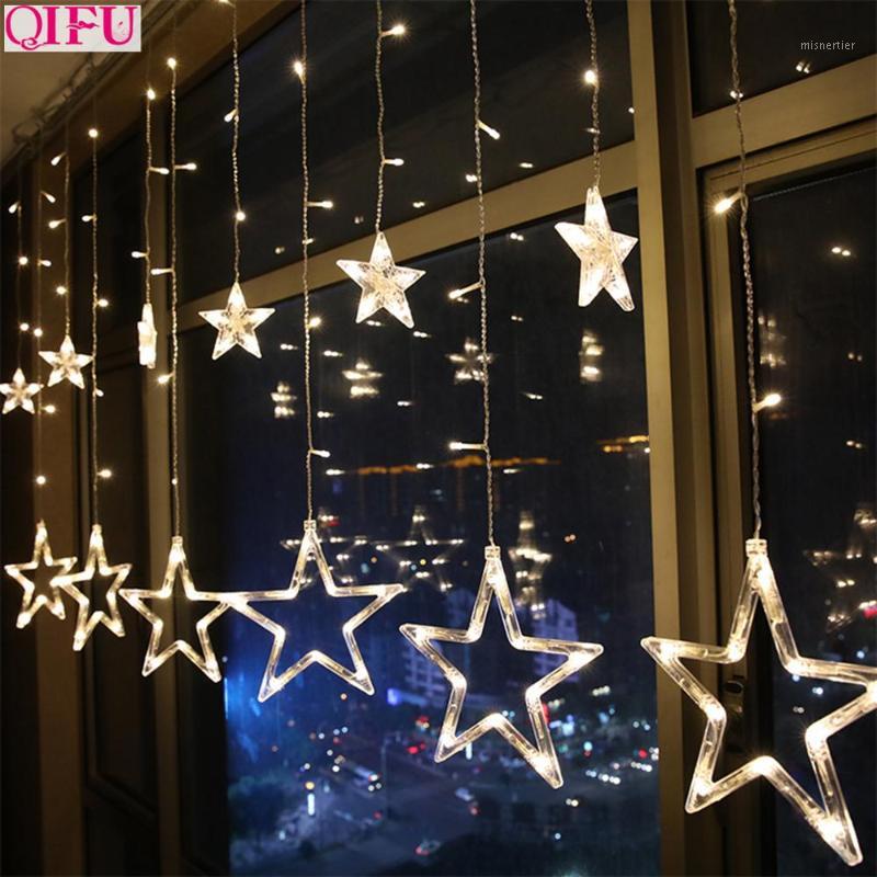 

QIFU Warm White Led Lights Christmas Decorations for Home Christmas 2019 Ornaments Tree Noel Navidad Gift Happy New Year 20201