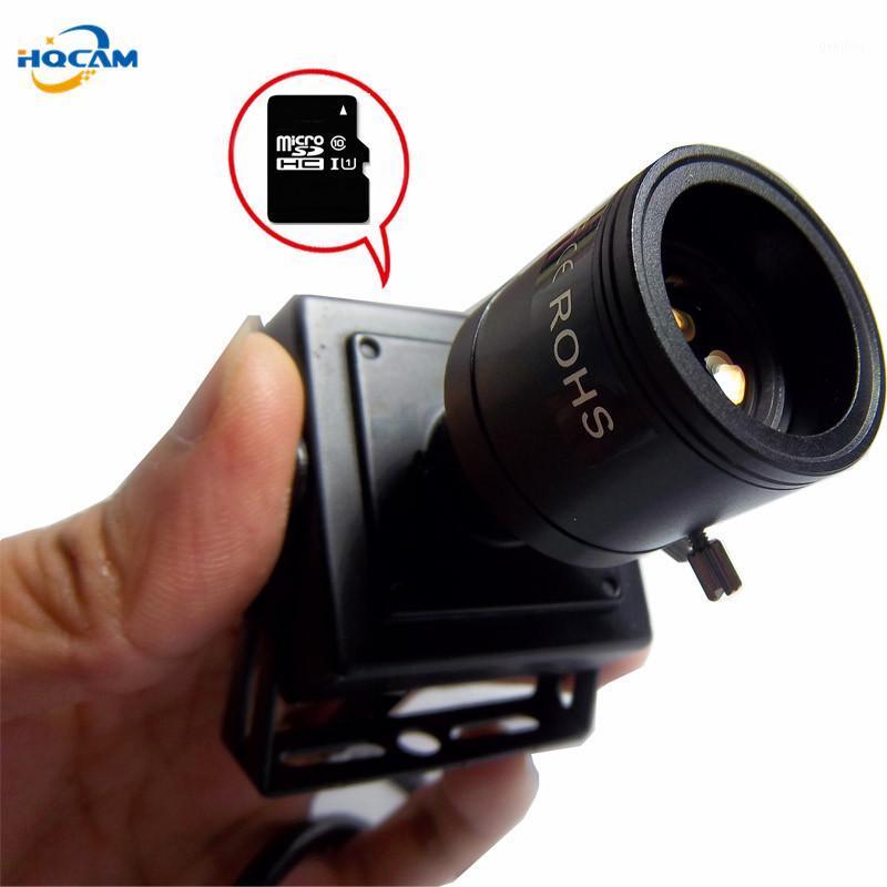 

HQCAM 5MP 3MP 2MP audio SD TF Card Mini IP Camera Home Security Coor CCTV 9-22mm manual zoom lens Square miniature camhi app1