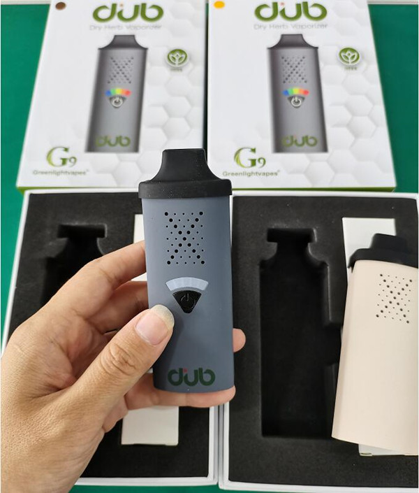 

2020 Device Electronic Dry Kit New Vaporizer Herb Dub Dry Herbal Burn Cigarette 1100mah Starter No Vaping Heating Agxca