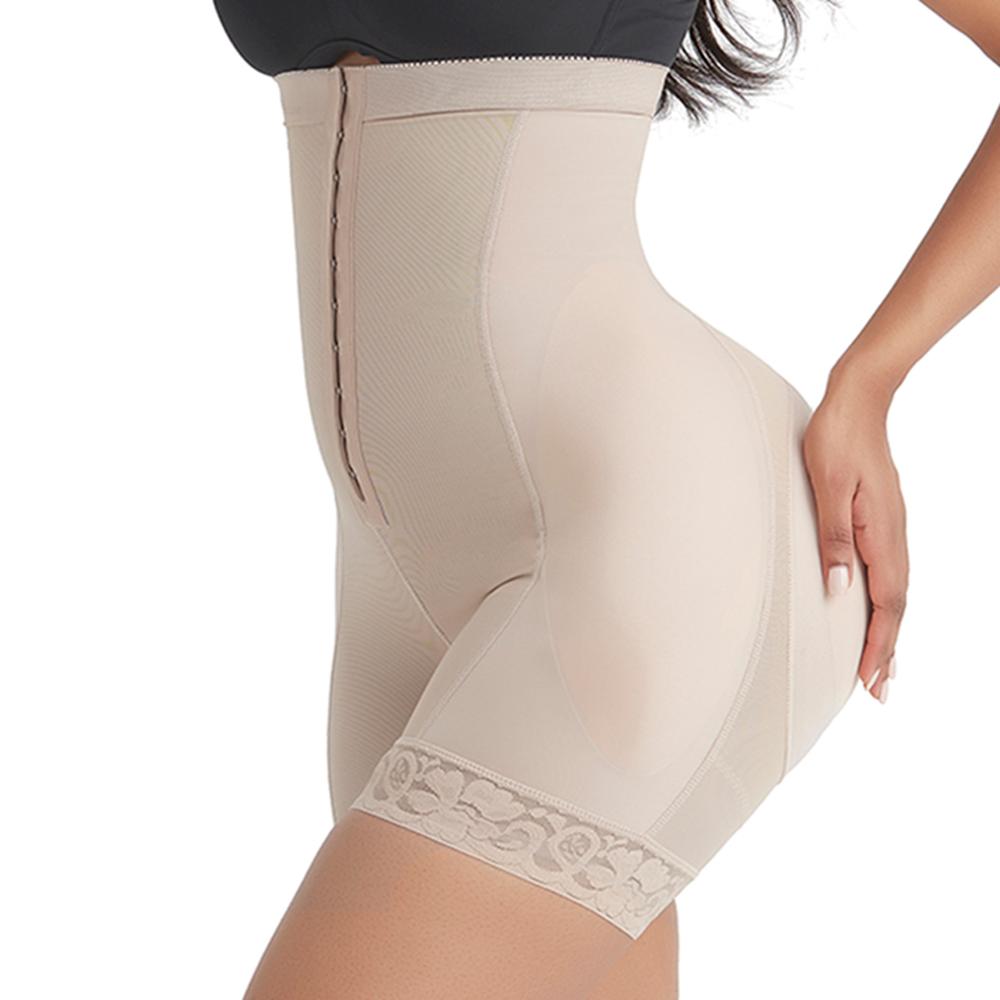 

Feelingirl Nylon Women Waist Shapers Body Shaper BuLifter Slimming Underwear Zipper Waist Briefs Shapewear Girdle Underwear, Mt200108-sk1