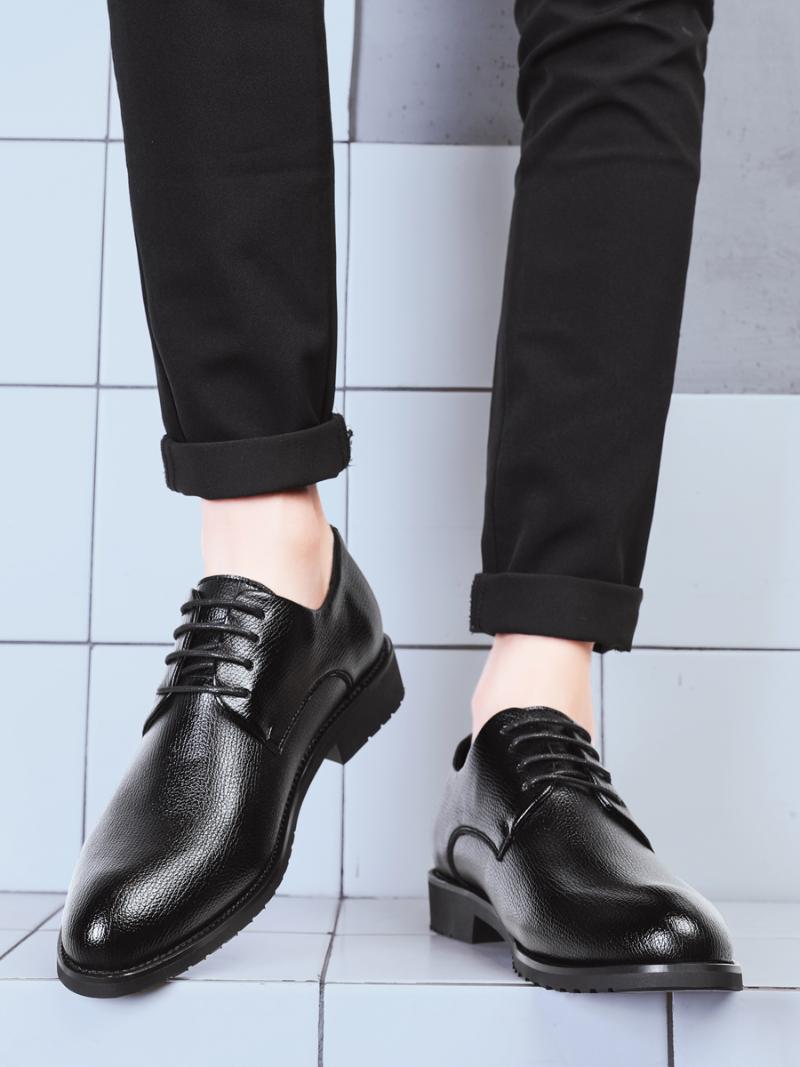 

Spring 2020 New business wild classic fashion small leather shoes, Black