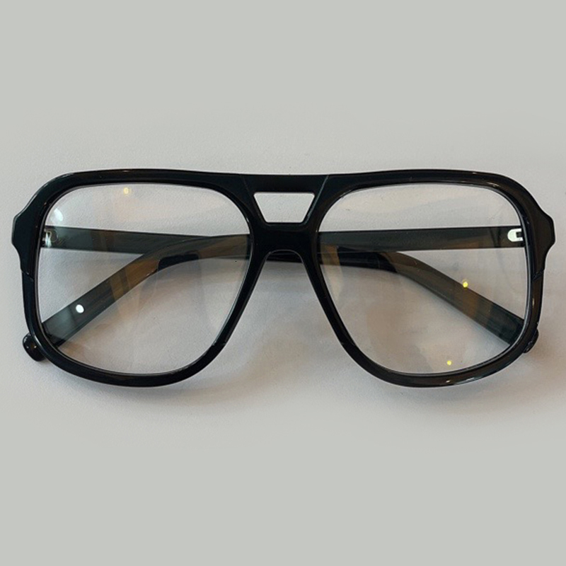 

2021 New Acetate Oversized Frame Men Women Vintage Eye Glasses Optical Prescription Eyeglasses Frames Wp2o