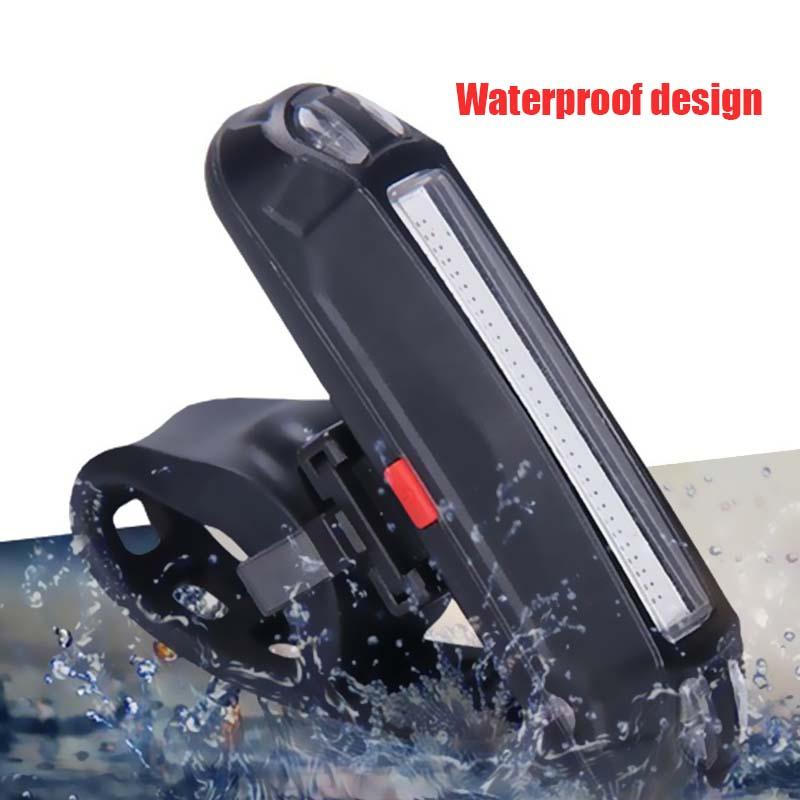 

Bicycle Rear Back Lights USB 4 Modes MTB Road Bike Front Tail Lights COB LED Safety Warning Lamp Cycling Taillight Lamp