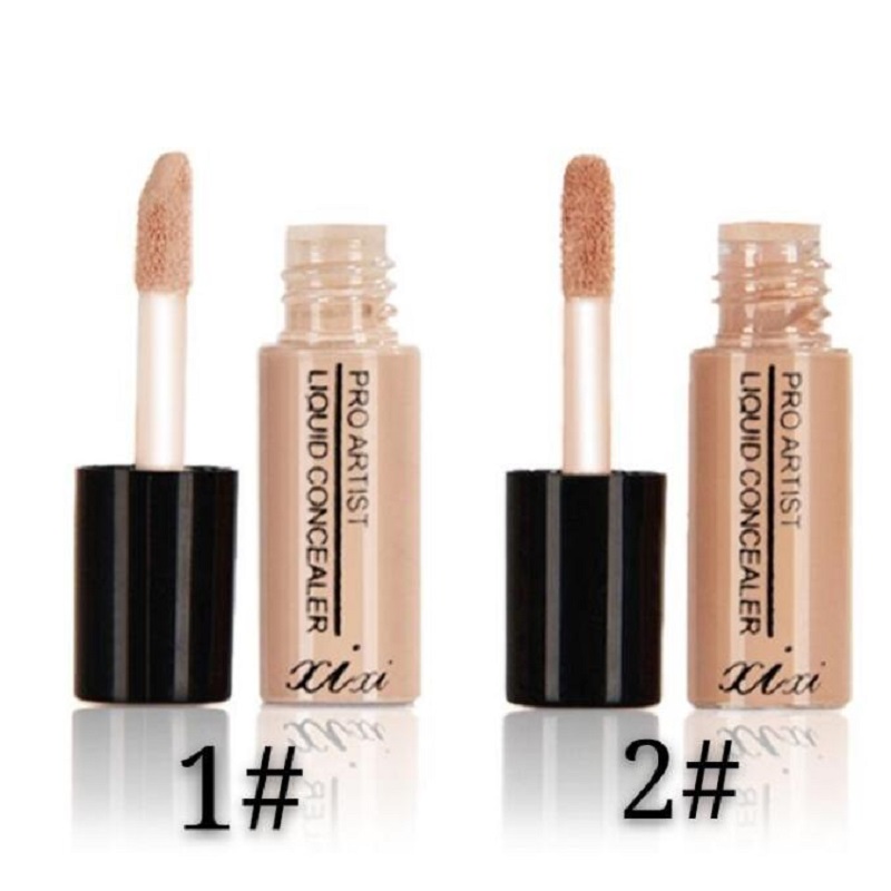 

Lip gloss Xixi pro artist liquid Concealer Liquid lip / eye Base Cream Concealer 3.5g dhl free shipping, Mixed color