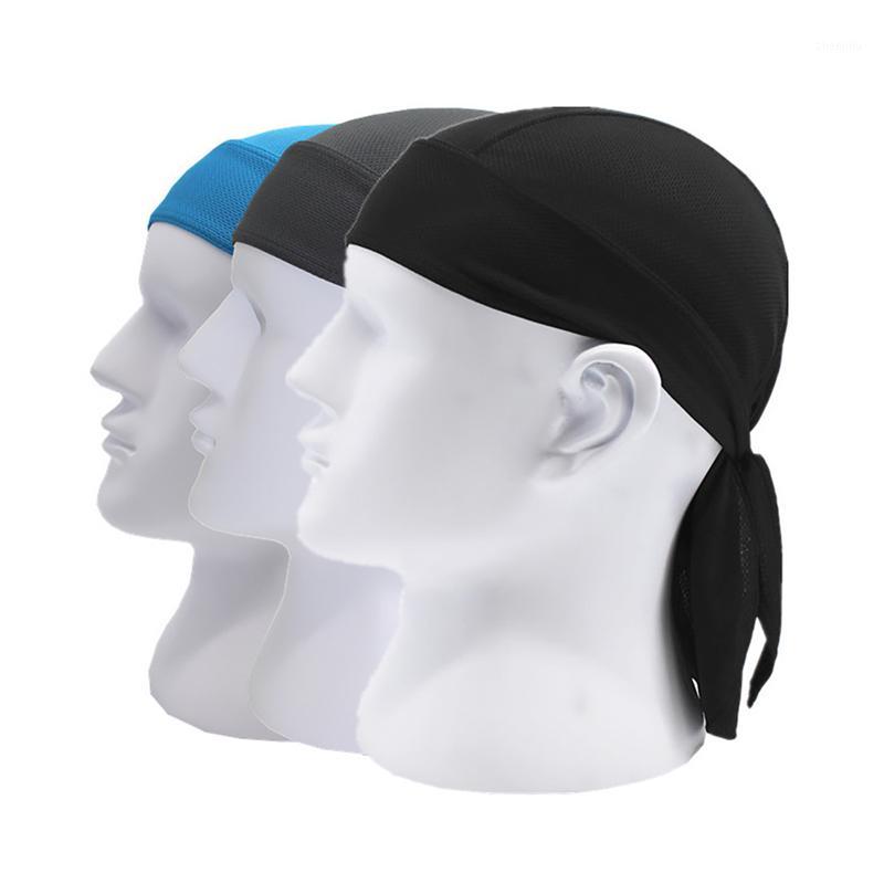 

LOCLE Cycling Hat Men Pirate Bandana Bicycle Sweatproof Headband Quality Sunscreen Breathable Riding Sport Headwear Free Size1, Sky blue