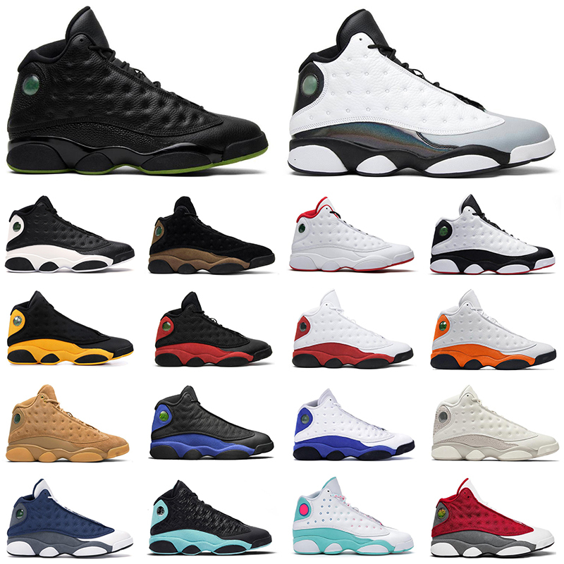 

Jumpan 13 mens shoes z Red Flint 13s Reverse He got Game Lucky Soar Green Black Cat Chicago women men trainers sneaker, Barons
