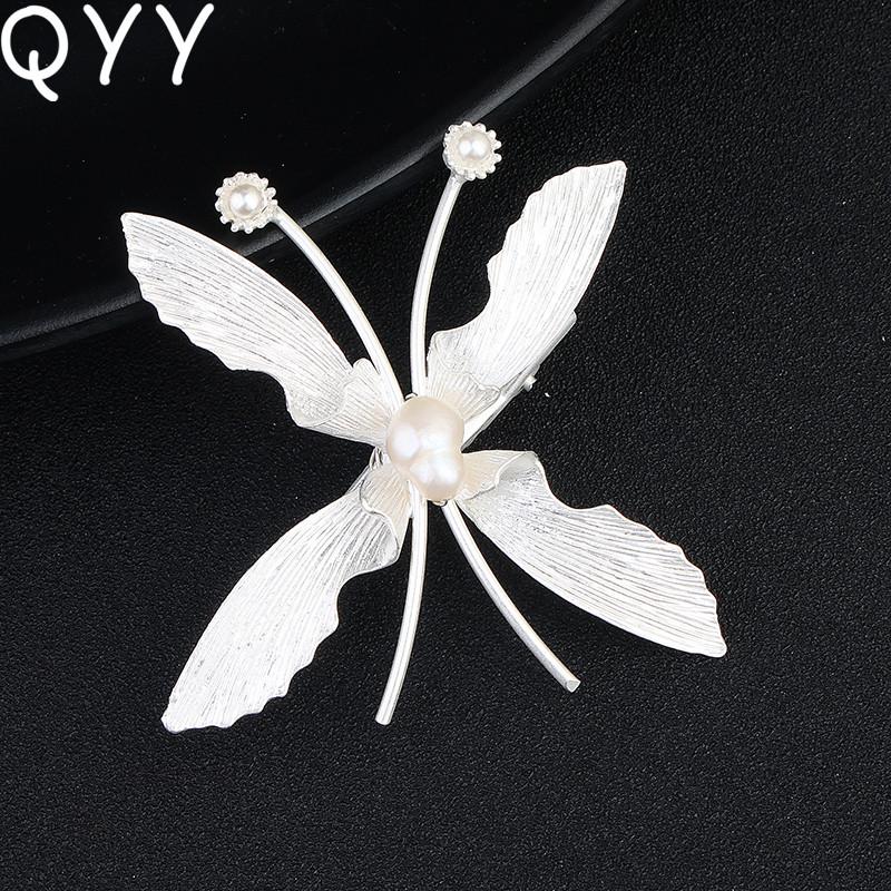 

Hair Clips & Barrettes Butterfly Fine Freshwater Pearl Clip Wedding Nice Birthday Gift For Girlfriend Jewelry