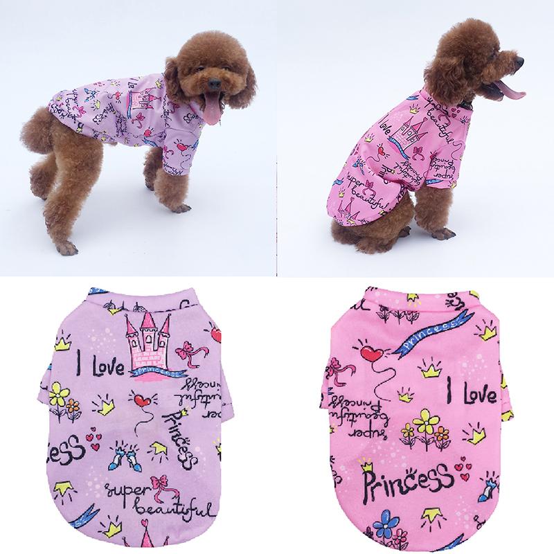 

Cute Print Small Dog Hoodie Coat Winter Warm Pet Clothes for Chihuahua Shih Tzu Sweatshirt Puppy Cat Pullover Dogs Clothing