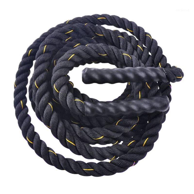

Exerciser Equipments Gym Training Heavy Skipping Jump Rope Fitness Weighted Battle Rope 9ft Length 1 inch Diameter1