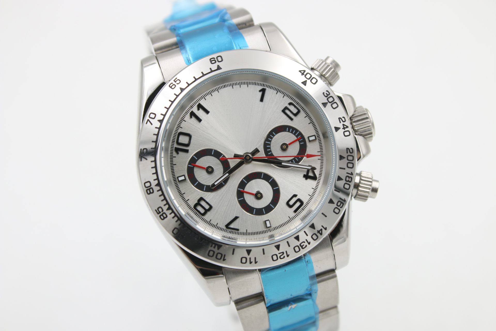 

Quality All Subdials Working 116520 116509 116500 40mm Automatic Mechanical Movement Sapphire Glass Mens White Dial Stainless Steel Watches, Box