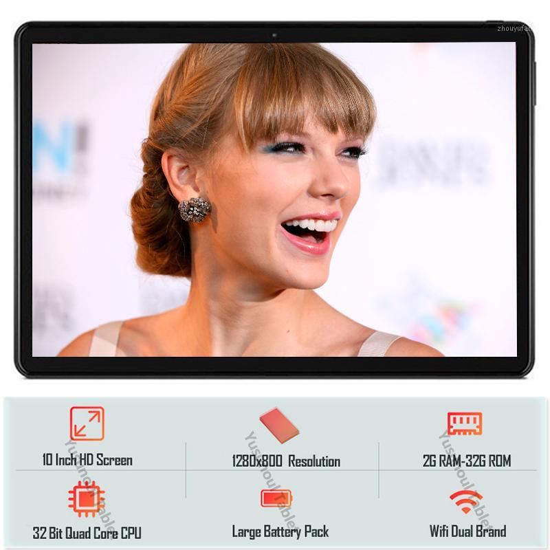 

Global Version 10 inch 3G LTE Tablet PC Dual Sim Dual cameras Android 9.0 Quad Core 2GB RAM 32GB ROM IPS WiFi Bluetooth+Gifts1, Black